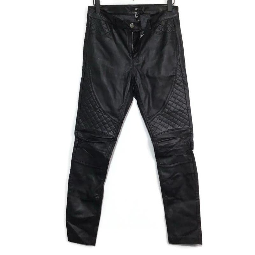 NWT-H&M Faux Leather Pants Size 8